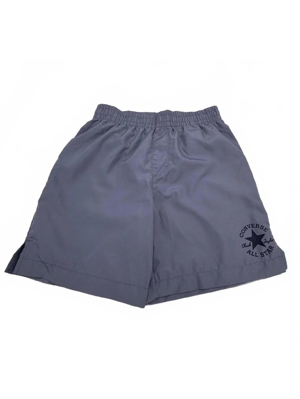 Converse Chuck Taylor All Star Boys M 10-12 Gray Pull On Athletic Shorts